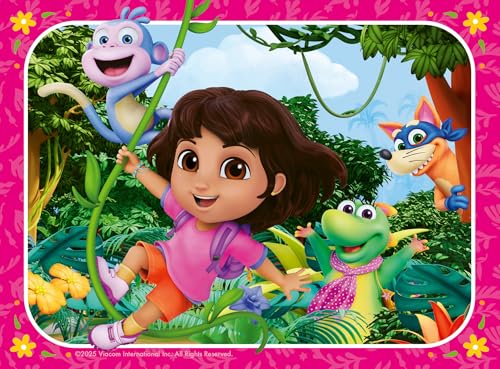 Ravensburger - Dora, Puzzle 4 in a Box, 12-16-20-24 Teile, Puzzle Kinder 3 Jahre, 19 x 14 cm Ravensburger - Dora, Puzzle 4 in a Box, 12-16-20-24 Teile, Puzzle Kinder 3 Jahre, 19 x 14 cm von Ravensburger