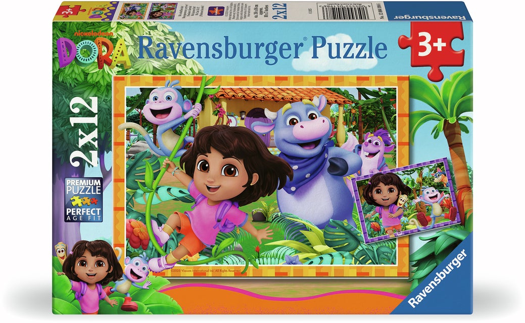 Ravensburger Dora The Explorer Puzzles 2x12 Teile Ravensburger Dora The Explorer Puzzles 2x12 Teile von Ravensburger