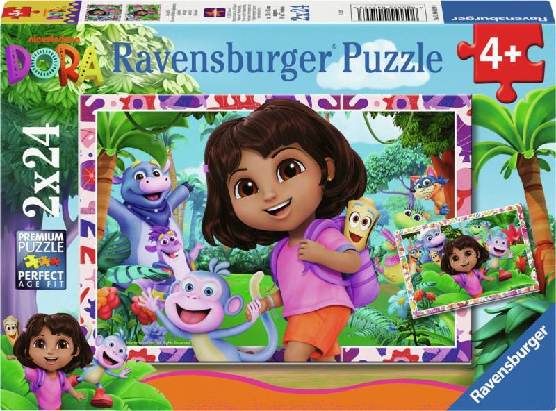 Ravensburger Dora The Explorer Puzzles 2x24 Teile von Ravensburger