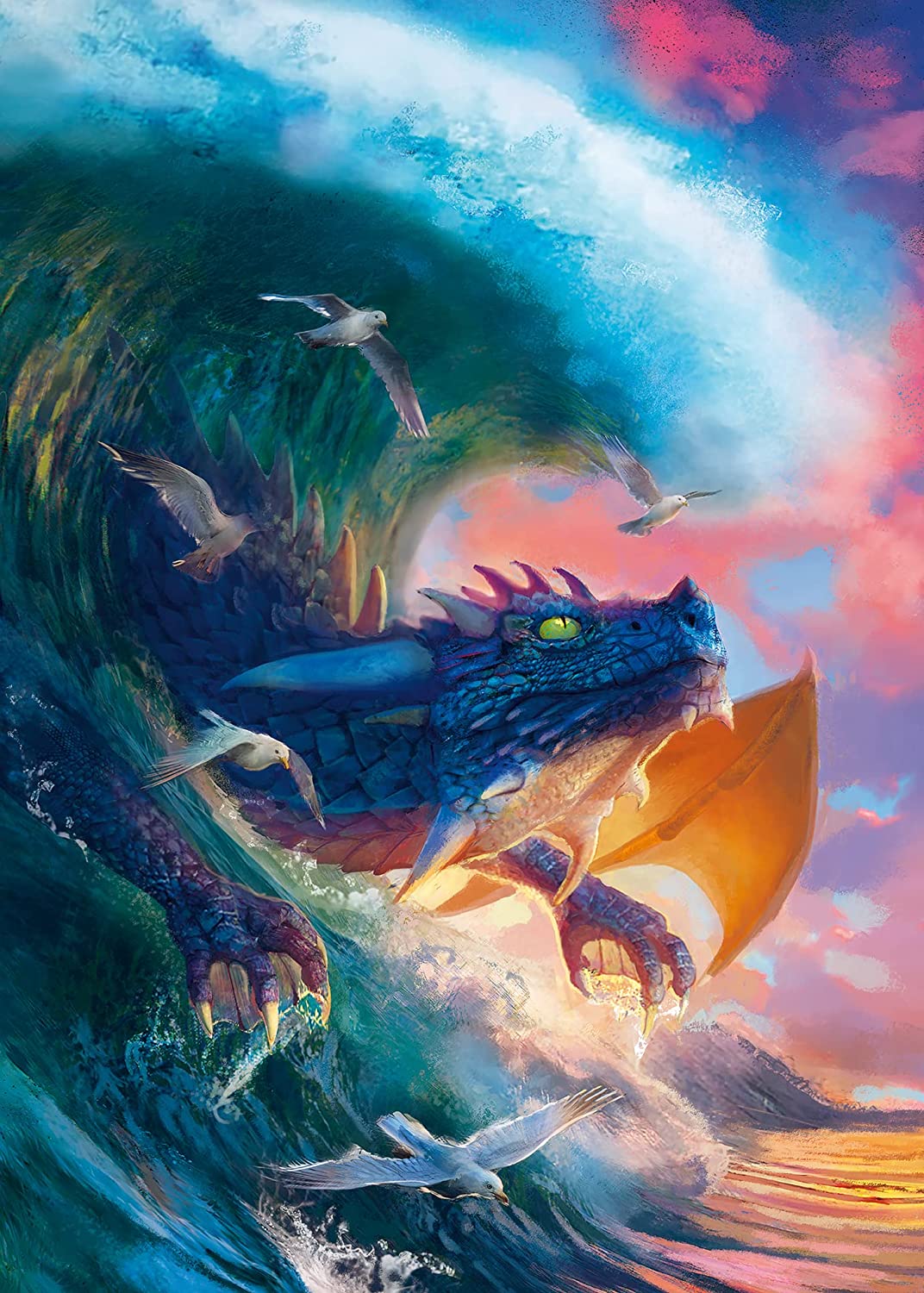Ravensburger Drachenrennen 1000 Teile Puzzle Ravensburger-00622 Ravensburger Drachenrennen 1000 Teile Puzzle Ravensburger-00622 von Ravensburger