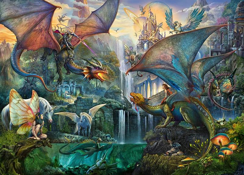 Ravensburger Dragon Forest 9000 Teile Puzzle Ravensburger-16721 von Ravensburger