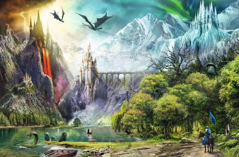 Ravensburger Dragons Reign 3000 Teile Puzzle Ravensburger-16462 von Ravensburger