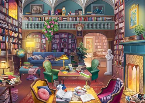Ravensburger Puzzle Erwachsenenpuzzle 500 Large Format Teile - Dream Library 500pLF von Ravensburger