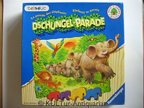 Ravensburger - Dschungel Parade, Holzspiel (Kinderspiel) von Ravensburger