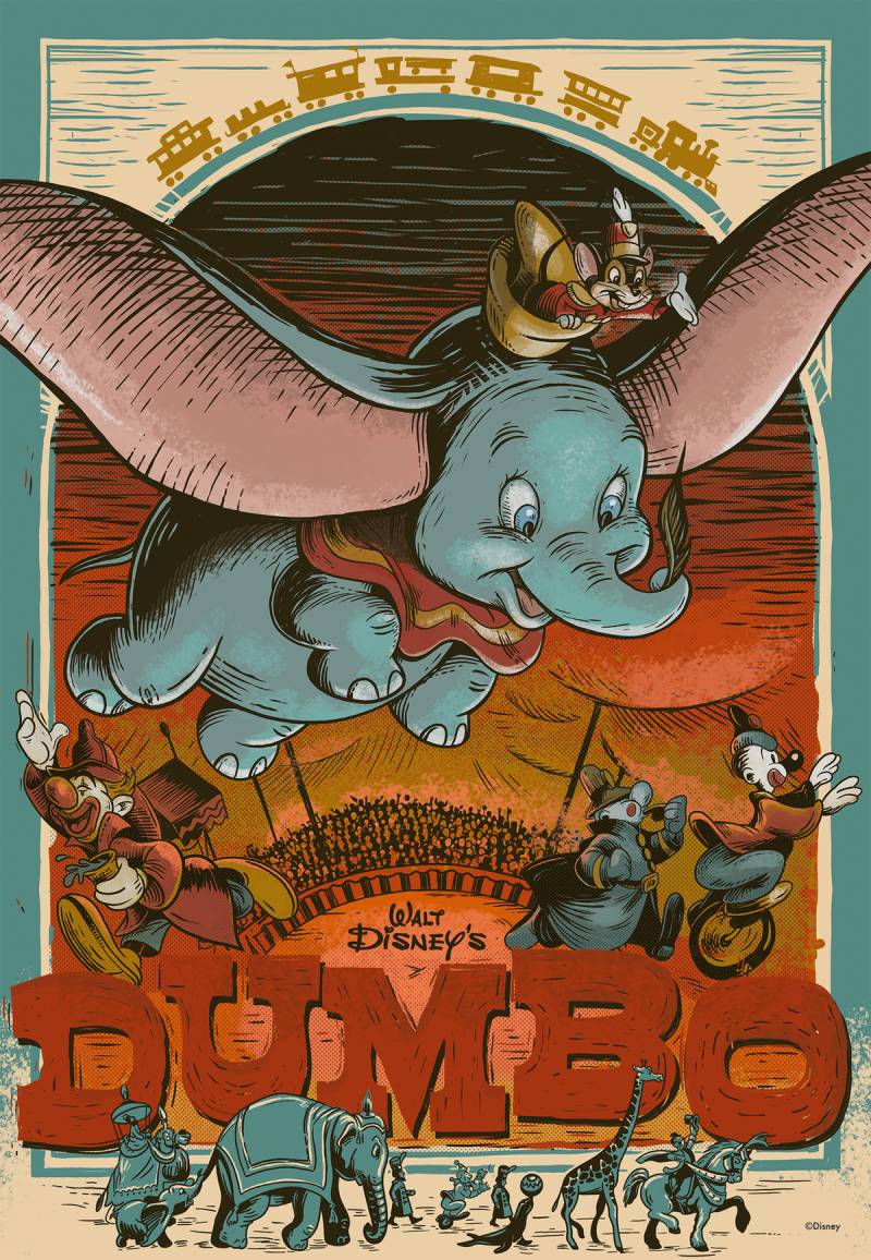 Ravensburger Dumbo 300 Teile Puzzle Ravensburger-01042 von Ravensburger