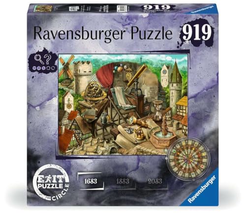 Ravensburger EXIT Puzzle 17446 - EXIT The Circle, Anno 1683 - Escape Room Puzzle mit 919 Teilen, ab 14 Jahren Ravensburger EXIT Puzzle 17446 - EXIT The Circle, Anno 1683 - Escape Room Puzzle mit 919 Teilen, ab 14 Jahren von Ravensburger