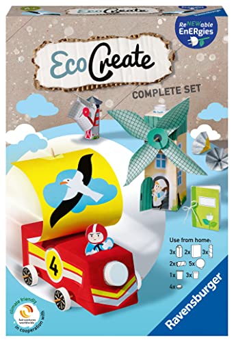 Ravensburger EcoCreate 18449 - Renewable Energies - DIY Bastelset für Kinder ab 6 Jahren von Ravensburger
