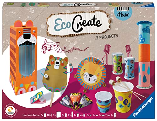 Ravensburger EcoCreate 20299 Make your own Music - für Kinder ab 6 Jahren von Ravensburger