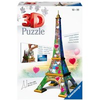 3D Puzzle Ravensburger Eiffelturm Love Edition 216 Teile von Ravensburger