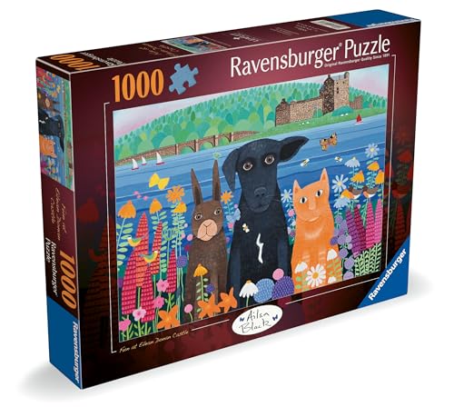 Ravensburger Eilean Donan Castle, 1000-teiliges Puzzle für Erwachsene und Kinder ab 12 Jahren von Ravensburger