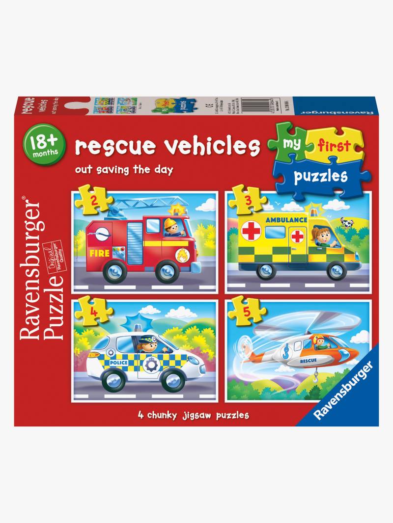 Ravensburger Einsatzfahrzeuge Puzzle 4-in-1 Ravensburger Einsatzfahrzeuge Puzzle 4-in-1 von Ravensburger