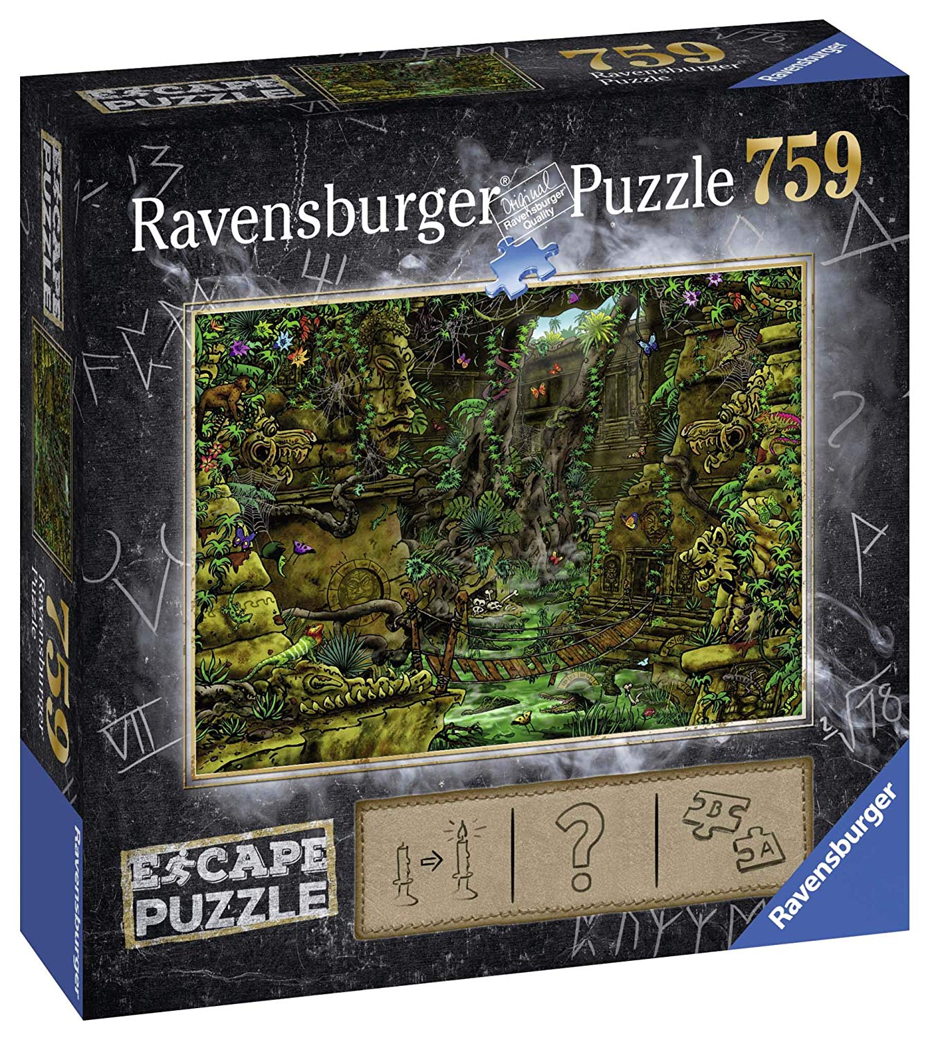 Ravensburger Escape Puzzle - Ankor Wat (auf Französisch) 759 Teile Puzzle Ravensburger-19957 von Ravensburger