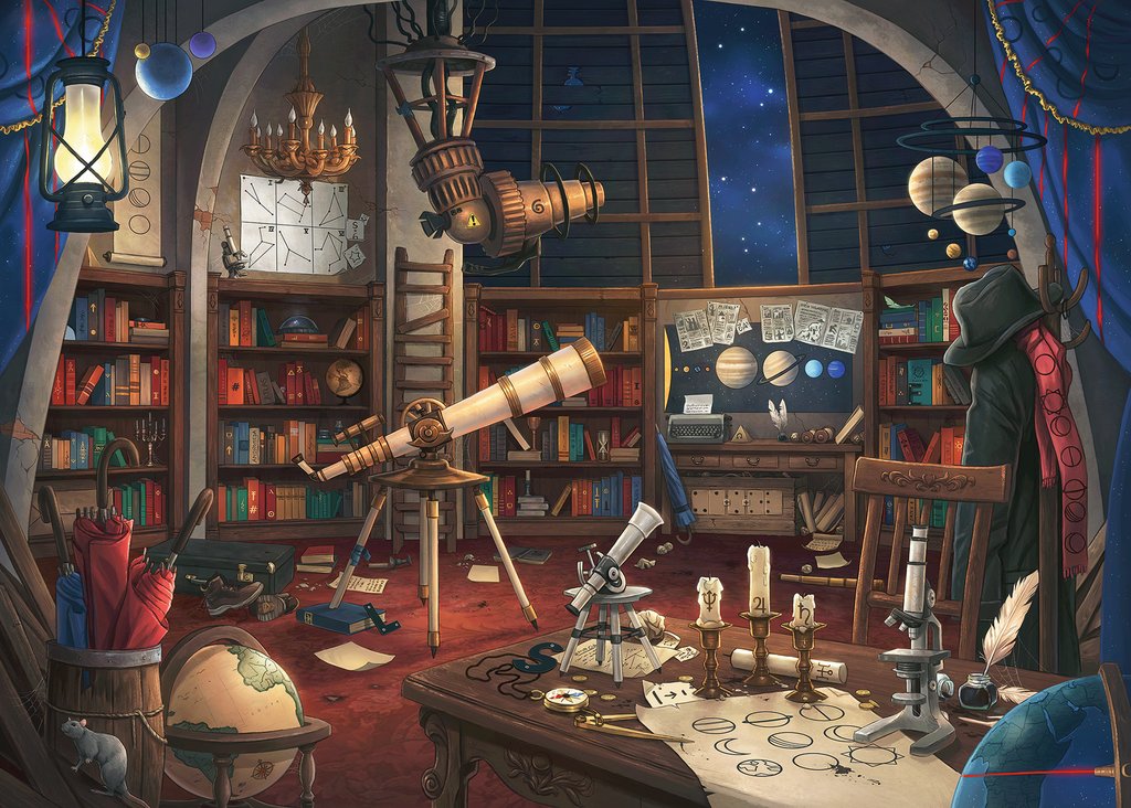 Ravensburger Escape Puzzle - Observatoire astronomique (auf Französisch) 759 Teile Puzzle Ravensburger-19956 von Ravensburger
