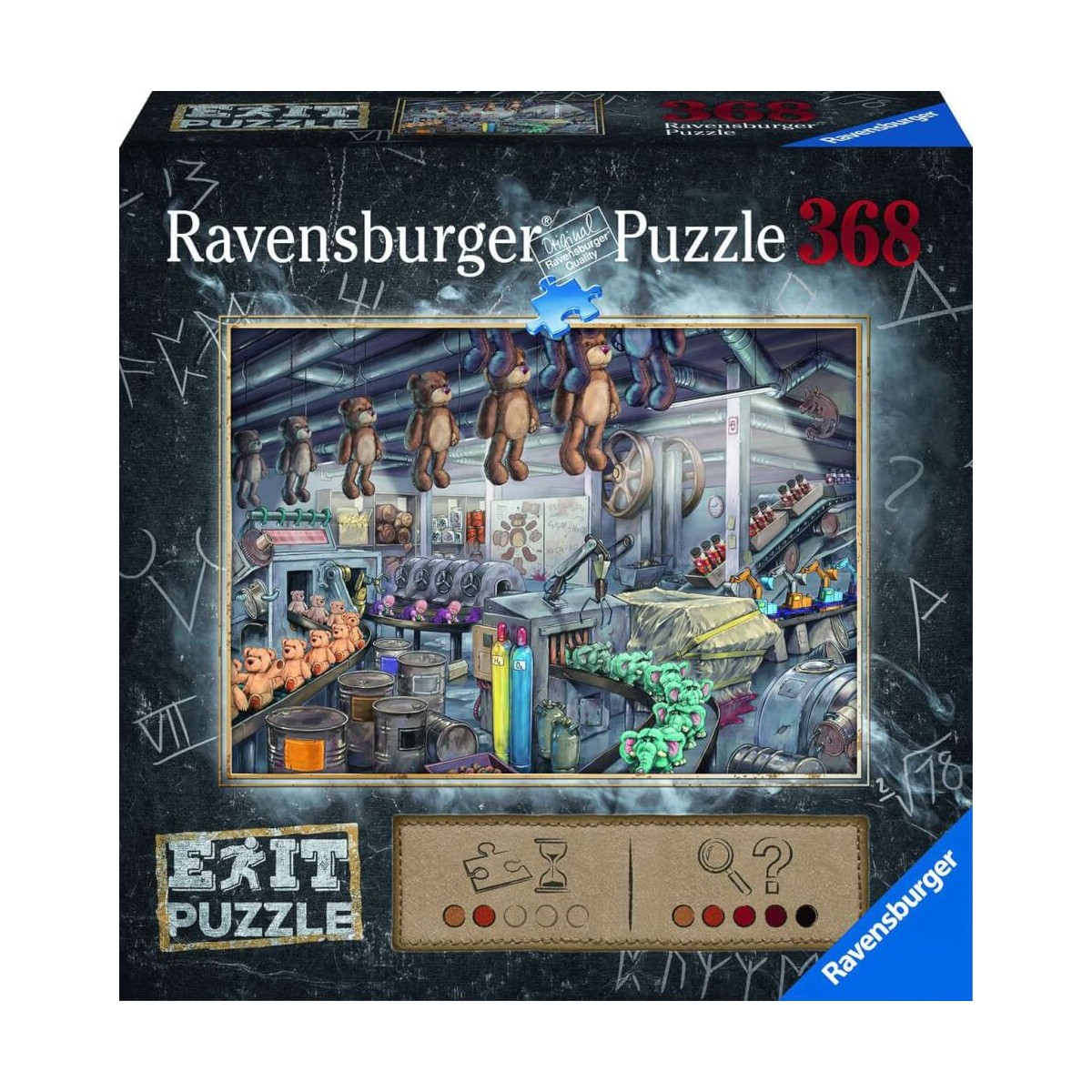 Ravensburger Exit Puzzle - In der Spielzeugfabrik 368 Teile Puzzle Ravensburger-16484 von Ravensburger