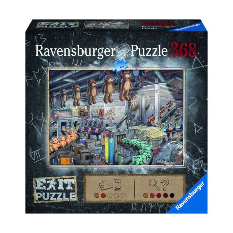 Ravensburger Exit Puzzle - In der Spielzeugfabrik 368 Teile Puzzle Ravensburger-16484 von Ravensburger