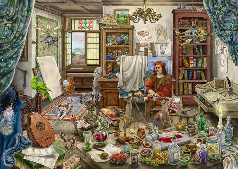 Ravensburger Exit Puzzle - The Art Workshop 759 Teile Puzzle Ravensburger-16782 von Ravensburger