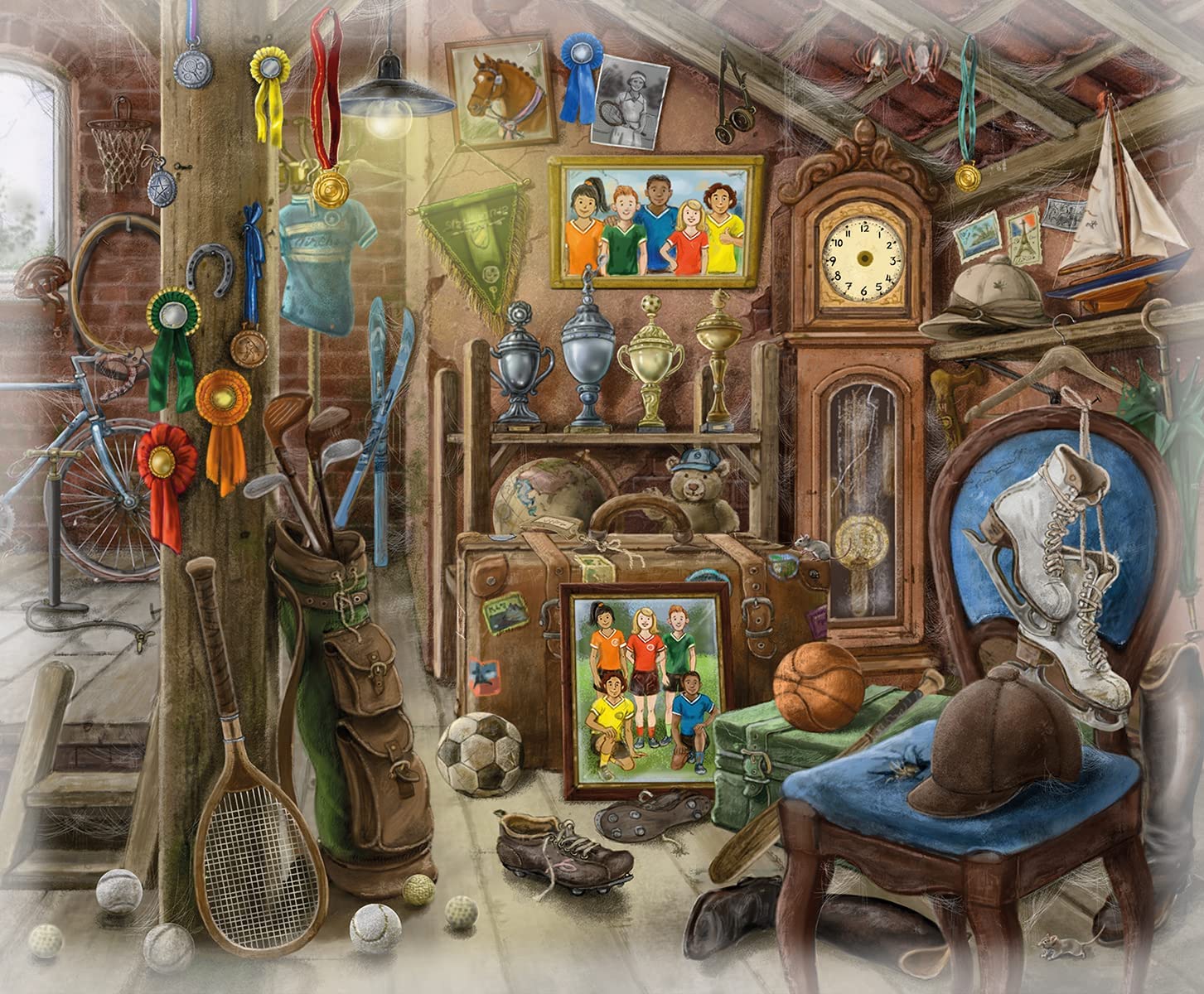 Ravensburger Exit Puzzle - The Attic 99 Teile Puzzle Ravensburger-16881 Ravensburger Exit Puzzle - The Attic 99 Teile Puzzle Ravensburger-16881 von Ravensburger