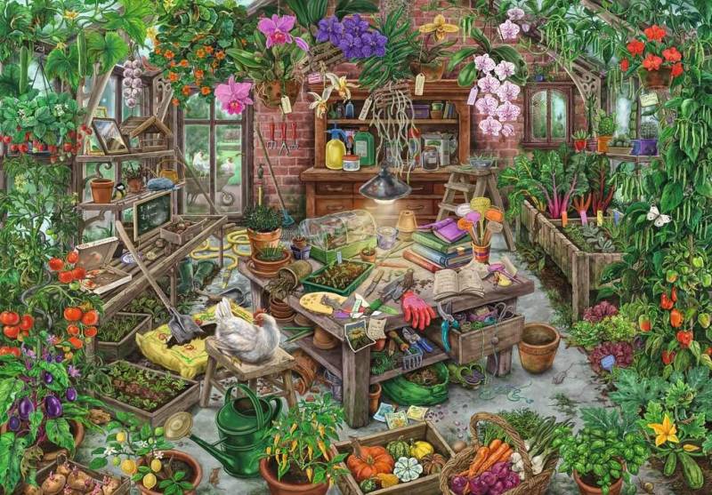 Ravensburger Exit Puzzle - The Greenhouse 368 Teile Puzzle Ravensburger-16483 von Ravensburger