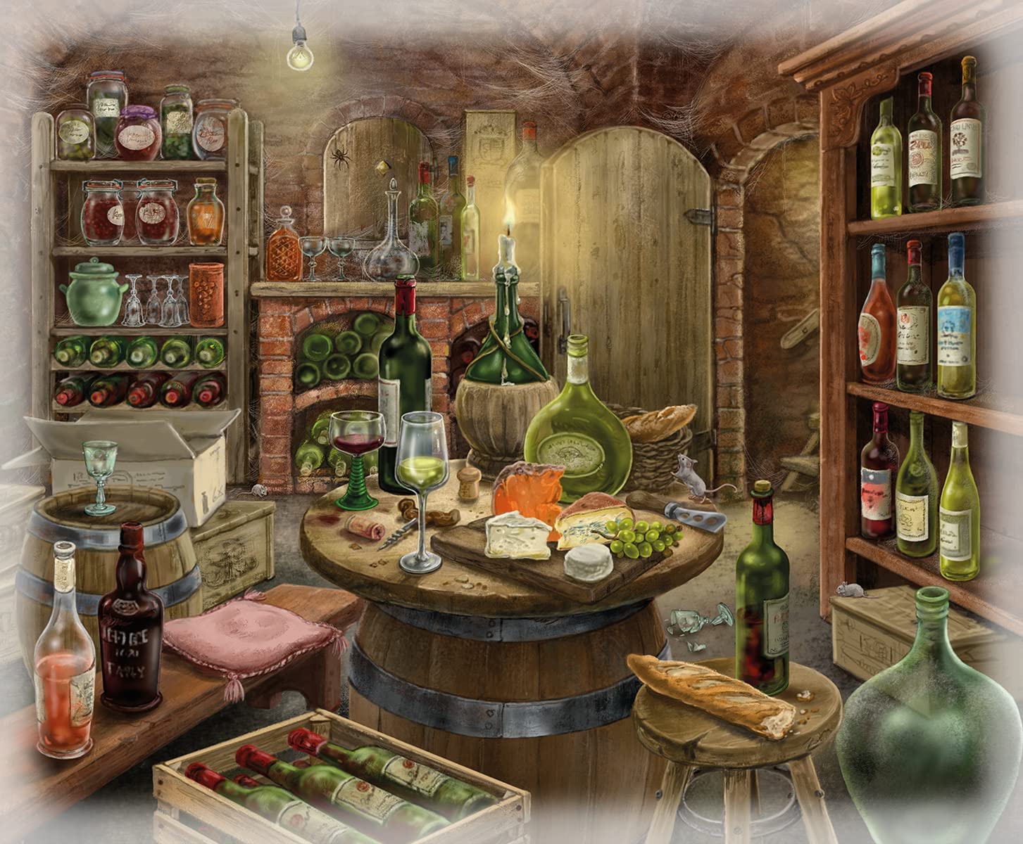 Ravensburger Exit Puzzle - Weinkeller 99 Teile Puzzle Ravensburger-16880 Ravensburger Exit Puzzle - Weinkeller 99 Teile Puzzle Ravensburger-16880 von Ravensburger