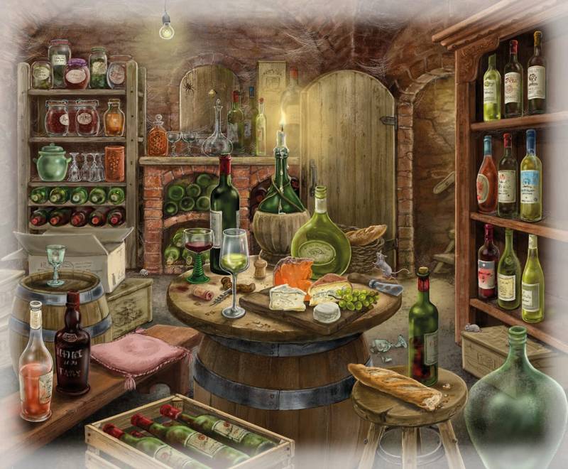 Ravensburger Exit Puzzle - Weinkeller 99 Teile Puzzle Ravensburger-16880 von Ravensburger