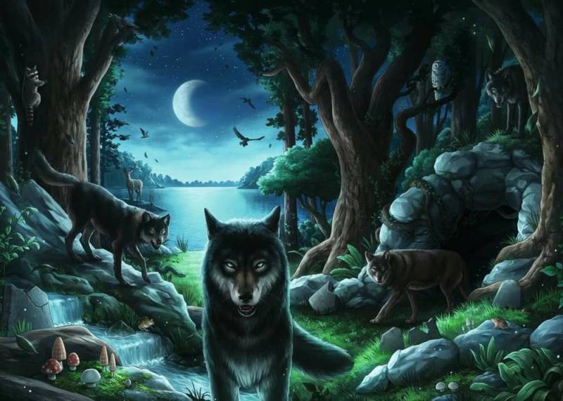 Ravensburger Exit Puzzle - Wolfsgeschichten 759 Teile Puzzle Ravensburger-15028 von Ravensburger