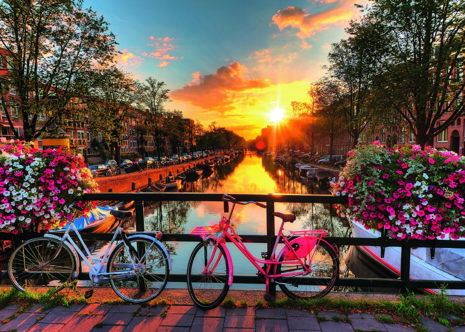 Ravensburger Fahrräder in Amsterdam 1000 Teile Puzzle Ravensburger-00662 Ravensburger Fahrräder in Amsterdam 1000 Teile Puzzle Ravensburger-00662 von Ravensburger