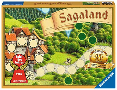 Ravensburger Familienspiel - Sagaland 40 Jahre Jubiläumsedition 27040 - EIN Spiele-Klassiker ab 6 Jahren Ravensburger Familienspiel - Sagaland 40 Jahre Jubiläumsedition 27040 - EIN Spiele-Klassiker ab 6 Jahren von Ravensburger