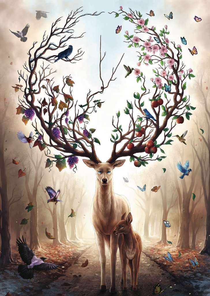 Ravensburger Fantastischer Hirsch 1000 Teile Puzzle Ravensburger-00459 Ravensburger Fantastischer Hirsch 1000 Teile Puzzle Ravensburger-00459 von Ravensburger