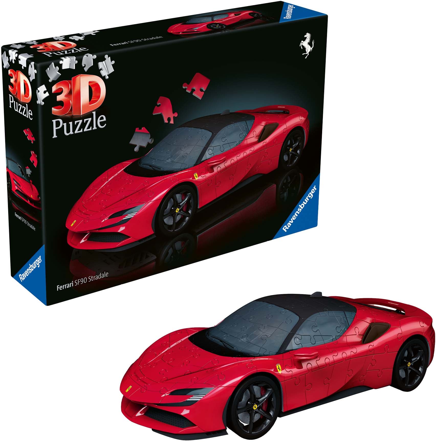 Ravensburger Ferrari SF90 Stradale 3D-Puzzle 161 Teile Ravensburger Ferrari SF90 Stradale 3D-Puzzle 161 Teile von Ravensburger