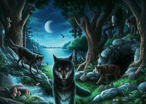Ravensburger 16434 Escape Puzzle 759 pièces-Histoires de Loups, No Color Ravensburger 16434 Escape Puzzle 759 pièces-Histoires de Loups, No Color von Ravensburger