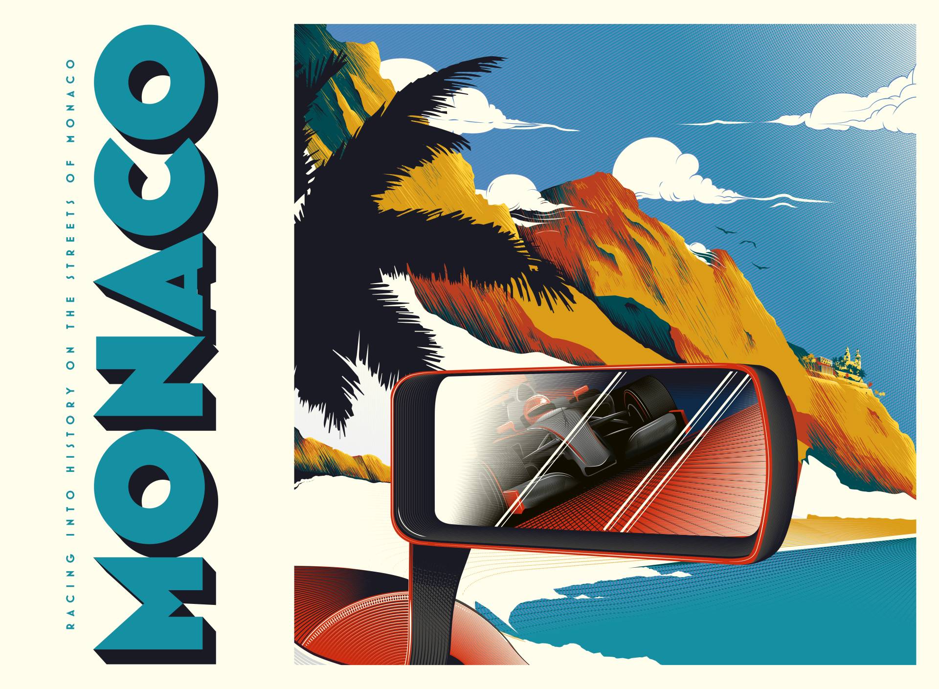 Ravensburger Formel 1, Monaco 500 Teile Puzzle Ravensburger-00774 von Ravensburger