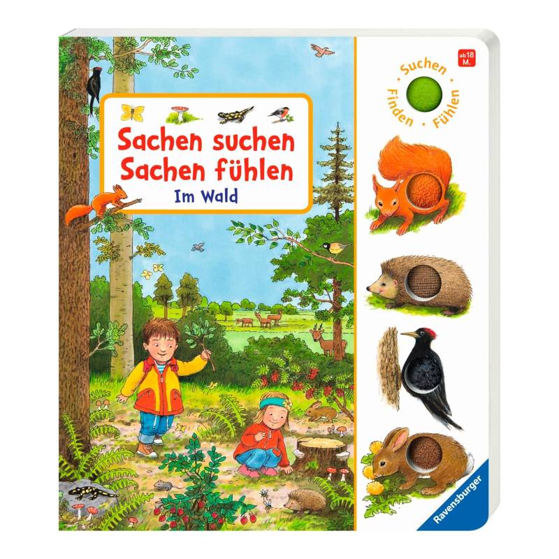 Ravensburger Fühlbuch Sachen suchen, Sachen fühlen - Im Wald von Ravensburger