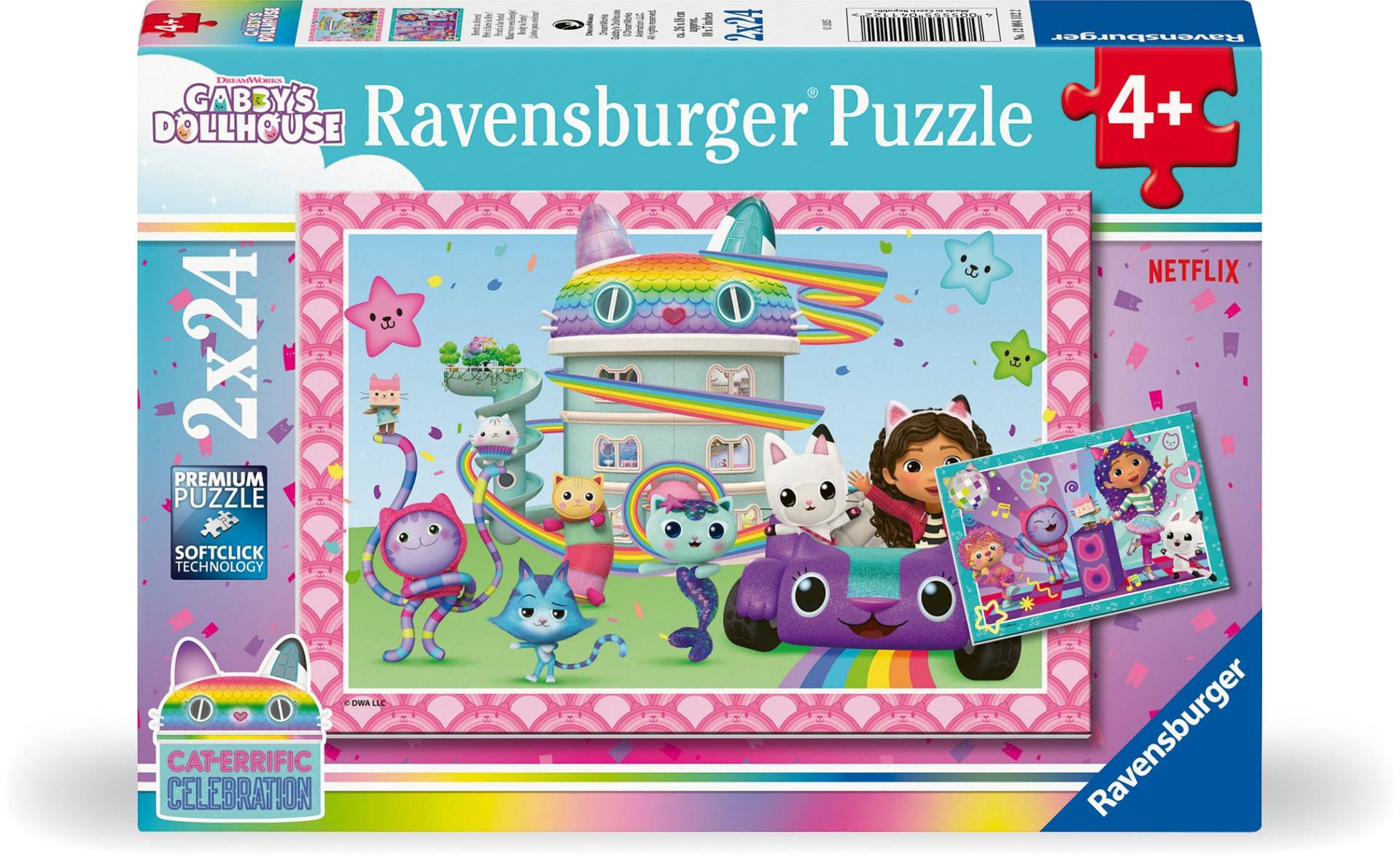 Ravensburger Gabby's Dollhouse Puzzles 2x24 Teile Ravensburger Gabby's Dollhouse Puzzles 2x24 Teile von Ravensburger