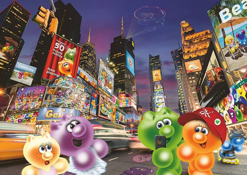 Ravensburger Gelini am Time Square 1000 Teile Puzzle Ravensburger-00575 von Ravensburger