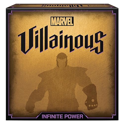 Ravensburger Gesellschaftsspiel - Marvel Villainous Infinite Power 26959 - deutsche Ausgabe des Strategiespiels mit verdrehter Spielmoral ab 12 Jahren von Wonder Forge
