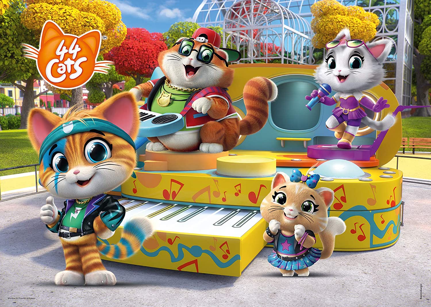 Ravensburger Giant Floor Puzzle - 44 Cats 24 Teile Puzzle Ravensburger-03091 Ravensburger Giant Floor Puzzle - 44 Cats 24 Teile Puzzle Ravensburger-03091 von Ravensburger