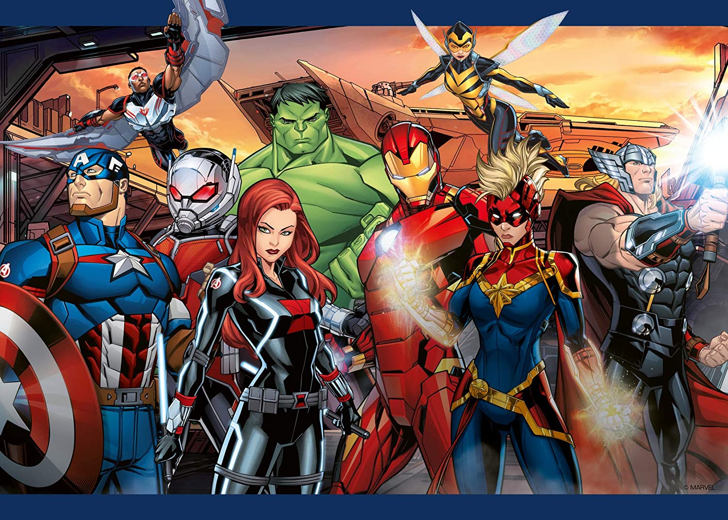 Ravensburger Giant Floor Puzzle - Avengers 60 Teile Puzzle Ravensburger-03094 Ravensburger Giant Floor Puzzle - Avengers 60 Teile Puzzle Ravensburger-03094 von Ravensburger