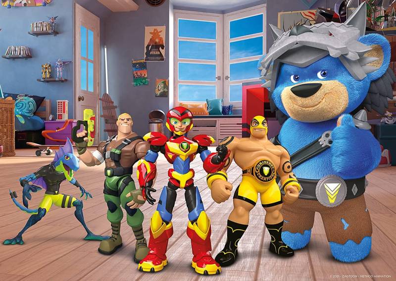 Ravensburger Giant Floor Puzzle - Power Players 24 Teile Puzzle Ravensburger-03119 von Ravensburger