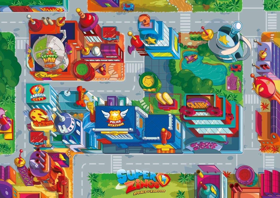 Ravensburger Giant Floor Puzzle - Super Zings 60 Teile Puzzle Ravensburger-03075 Ravensburger Giant Floor Puzzle - Super Zings 60 Teile Puzzle Ravensburger-03075 von Ravensburger