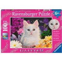 Kinderpuzzle 100 XXL Teile - Glitzerkatze von Ravensburger Verlag GmbH