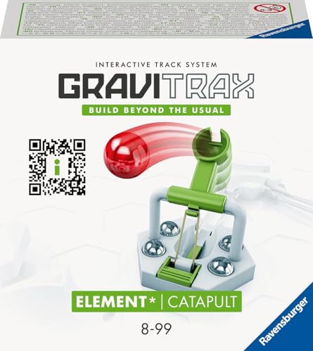 Ravensburger GraviTrax Element Catapult 22411 - GraviTrax Erweiterung für deine Kugelbahn - Murmelbahn und Konstruktionsspielzeug ab 8 Jahren, GraviTrax Zubehör kombinierbar mit allen Produkten von Ravensburger