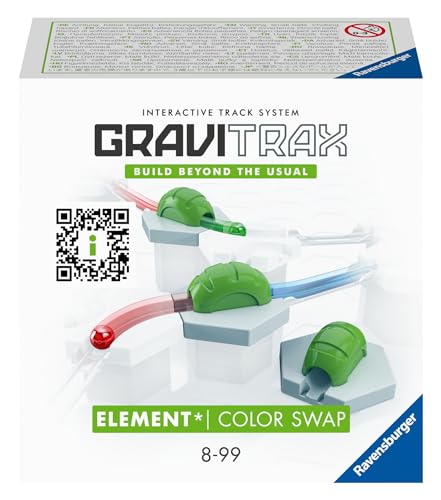 Ravensburger GraviTrax Element Color Swap 22437 - GraviTrax Erweiterung für deine Kugelbahn - Murmelbahn und Konstruktionsspielzeug ab 8 Jahren, GraviTrax Zubehör kombinierbar mit allen Produkten von Ravensburger