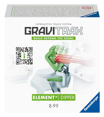 Ravensburger GraviTrax Element Dipper 22430 - GraviTrax Erweiterung für deine Kugelbahn - Murmelbahn und Konstruktionsspielzeug ab 8 Jahren, GraviTrax Zubehör kombinierbar mit allen Produkten von Ravensburger