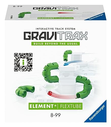 Ravensburger GraviTrax Element Flex Tube 22429 - GraviTrax Erweiterung für deine Kugelbahn - Murmelbahn und Konstruktionsspielzeug ab 8 Jahren, GraviTrax Zubehör kombinierbar mit allen Produkten von Ravensburger