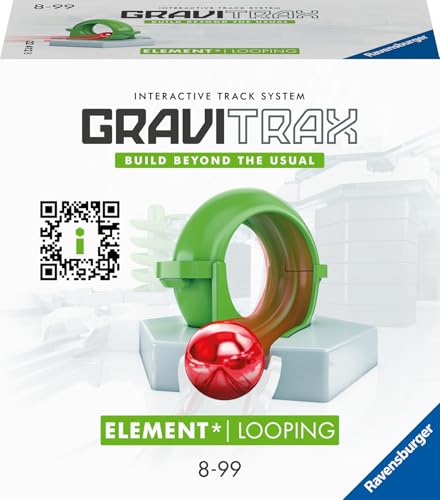 Ravensburger GraviTrax Element Looping 22412 - GraviTrax Erweiterung für deine Kugelbahn - Murmelbahn und Konstruktionsspielzeug ab 8 Jahren, GraviTrax Zubehör kombinierbar mit allen Produkten von Ravensburger