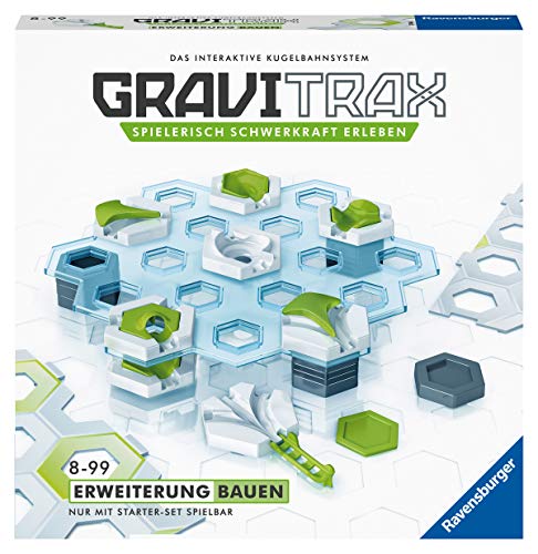 Ravensburger GraviTrax Erweiterung Bauen - Ideales Zubehör für spektakuläre Kugelbahnen, Konstruktionsspielzeug für Kinder ab 8 Jahren Ravensburger GraviTrax Erweiterung Bauen - Ideales Zubehör für spektakuläre Kugelbahnen, Konstruktionsspielzeug für Kinder ab 8 Jahren von Ravensburger