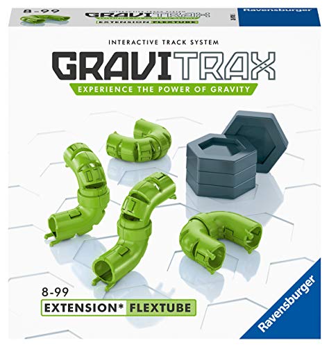 Ravensburger GraviTrax Erweiterung Flextube - Ideales Zubehör für spektakuläre Kugelbahnen, Konstruktionsspielzeug für Kinder ab 8 Jahren Ravensburger GraviTrax Erweiterung Flextube - Ideales Zubehör für spektakuläre Kugelbahnen, Konstruktionsspielzeug für Kinder ab 8 Jahren von Ravensburger