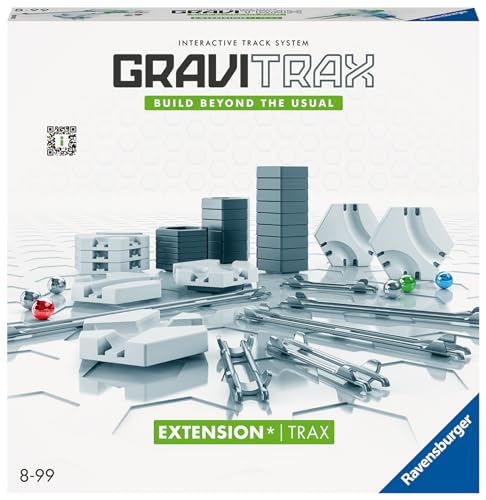 Ravensburger GraviTrax Extension Trax 22414 - GraviTrax Erweiterung für Deine Kugelbahn - Murmelbahn und Konstruktionsspielzeug ab 8 Jahren, GraviTrax Zubehör kombinierbar mit Allen Produkten Ravensburger GraviTrax Extension Trax 22414 - GraviTrax Erweiterung für Deine Kugelbahn - Murmelbahn und Konstruktionsspielzeug ab 8 Jahren, GraviTrax Zubehör kombinierbar mit Allen Produkten von Ravensburger