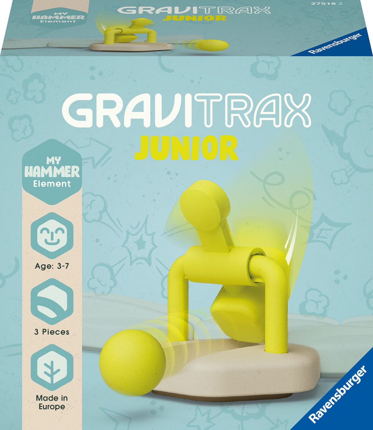 Ravensburger GraviTrax Junior Element Hammer von Ravensburger