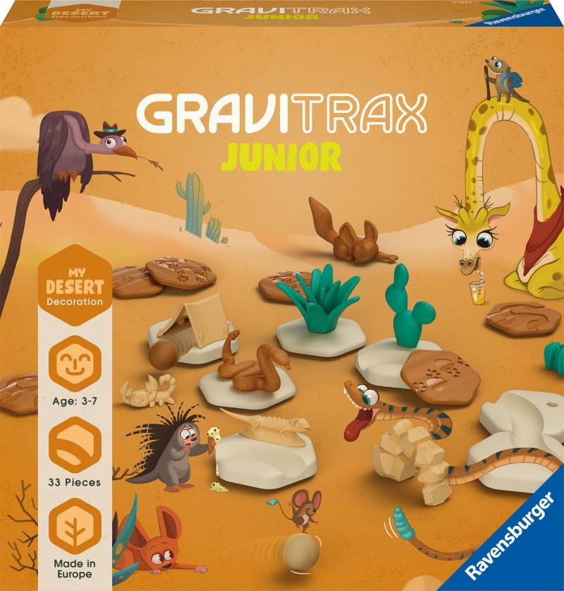 Ravensburger GraviTrax Junior Extension Kugelbahnset Wüste von Ravensburger